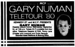 Gary Numan London Record Mirror1980